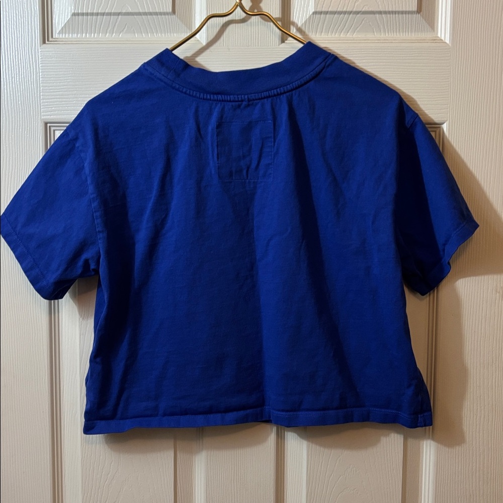 The North Face Kids Blue Short-Sleeve Graphic Tee - Picture 5 of 7